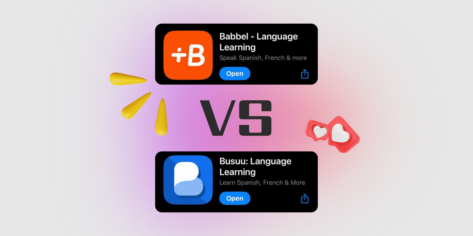 Babbel vs Busuu comparison